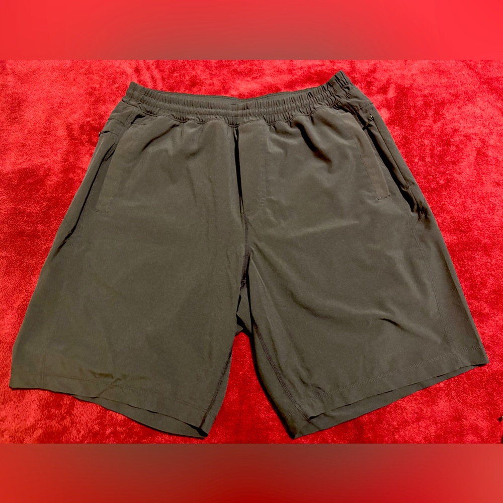 Men's All-Black XL 9” (long) Birddog Shorts w/ Liner